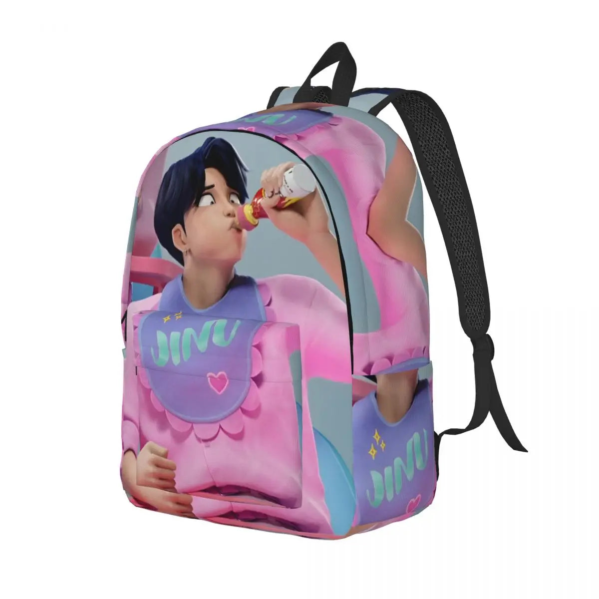 Kpop Demon Hunters Huntrix Backpack for Men Women Teenage Student Hiking Travel Daypack 2025 Movie Laptop Canvas Bags Outdoor