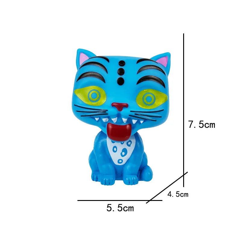 Lot de 10 figurines Kpop Demon Hunters en PVC, collection de figurines anime, statues, décorations de bureau, jouets pour enfants, cadeaux d'Halloween