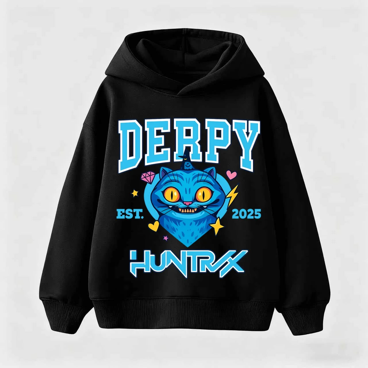 KPop Demon Hunter Saja Boys Cartoon Girls Boy Hooded Sweatshirt Warm Children's Korean Wave Fashion Casual Tops Casual Clothing