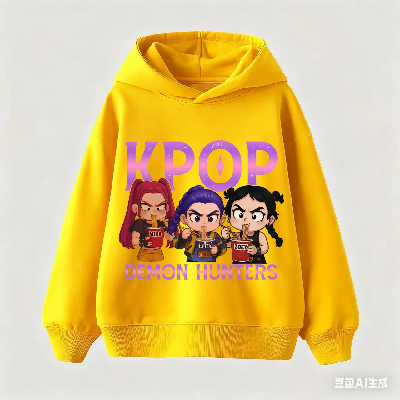 KPop Demon Hunters Saja Boys Hoodie For Kids Autumn Fashion Sweatshirt Funny Fans Gift Anime Hooded Pullover Girls Boys Hoodies