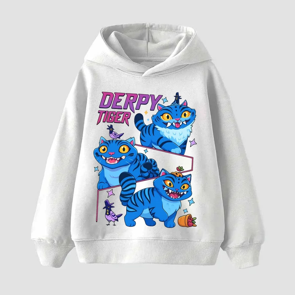 Hip Hop KPop Demon Hunters Hoodies Teenage Girls Boys Fashion Korean Style Streetwear Long Sleeve Kids Spring Autumn Hoody