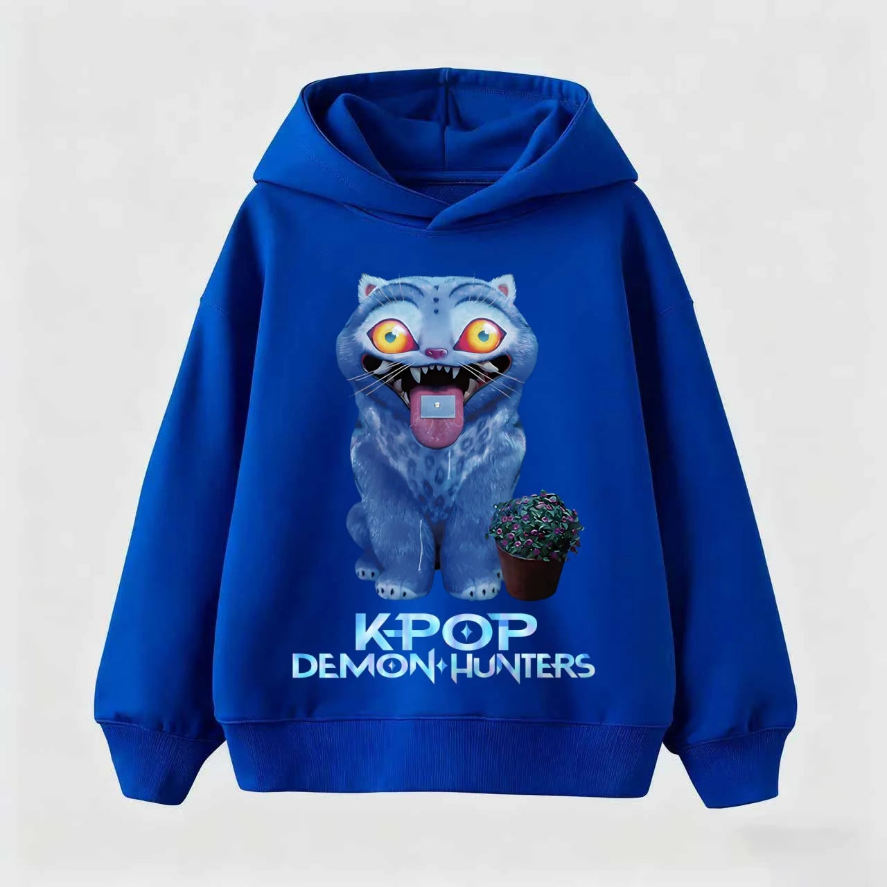 KPop Demon Hunters Hoodies For Kid's Autumn Winter New Cotton Hoodie Fashion 2025 Movie Hoody For Adult Kids Mother-to-be Top