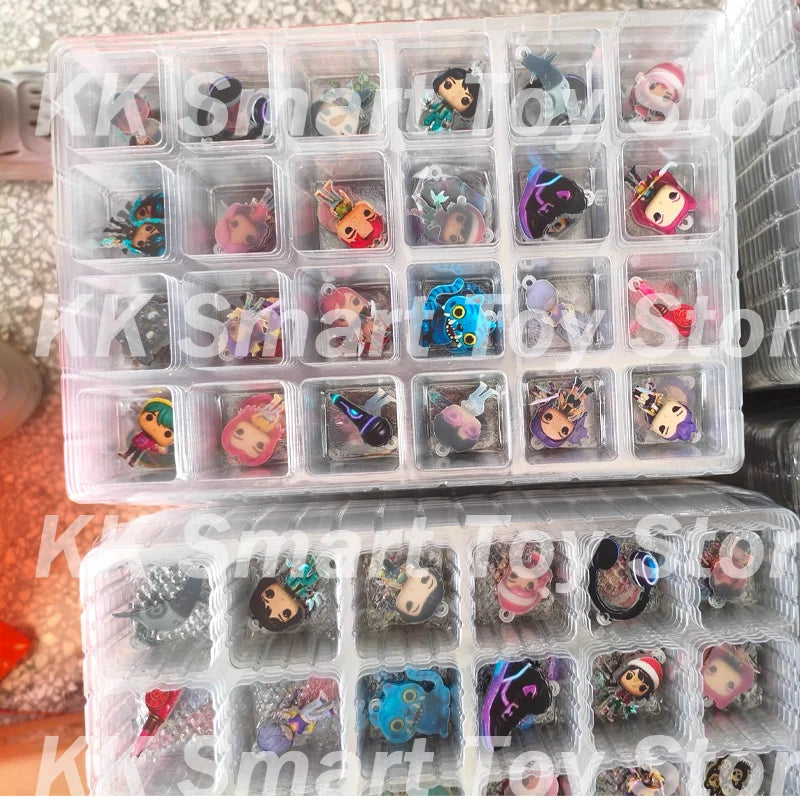 In stock Christmas Kpop Demon Hunting 24pc Advent Calendar Surprise Blind Box K pop Dolls Halloween Boxes Figure Gifts Kids Toys