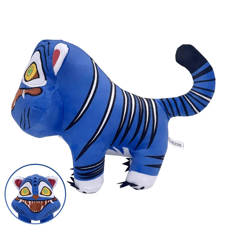 New Demon Hunters Tiger Plush Toy Demon Hunters Kpop Accessories Toy Tiger Plushie Doll K Pop Demon Hunters Merch Birthday Gift,