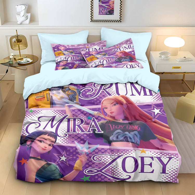 Kpop Demon Hunter Bedding