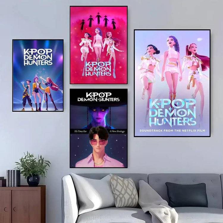 Kpop Demon Hunter Wall Art