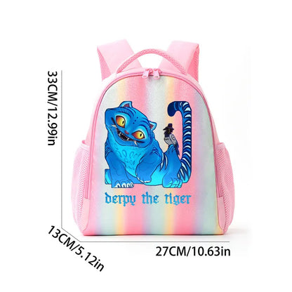 Schoolbag KPop Demon Hunters Children's Backpack Rainbow for K-POP HUNTR/X Rumi Mira Zoey Backpack Gifts Bag Shoulders Bag