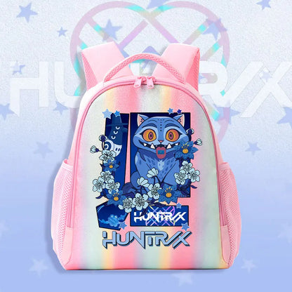 Schoolbag KPop Demon Hunters Children's Backpack Rainbow for K-POP HUNTR/X Rumi Mira Zoey Backpack Gifts Bag Shoulders Bag
