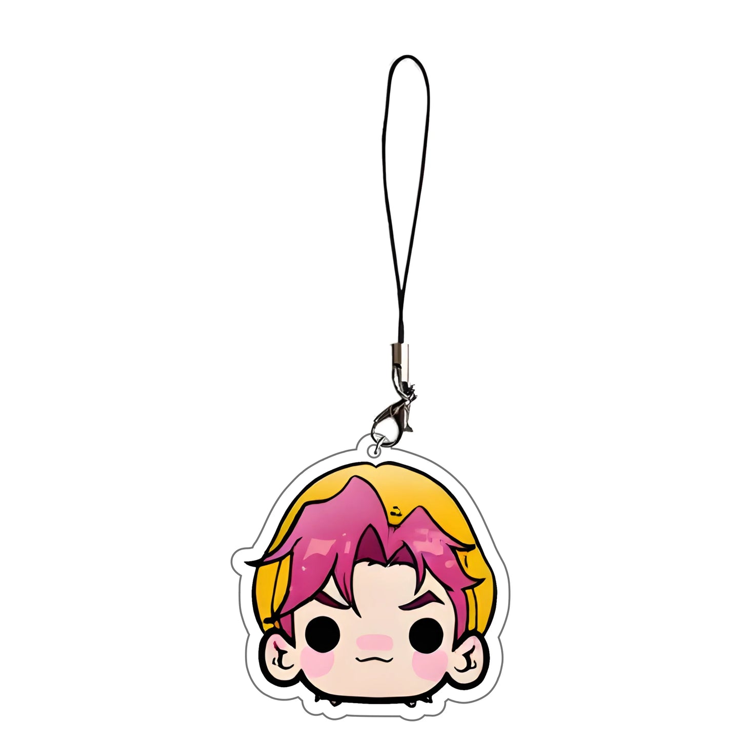 Anime KPop Demon Hunters Tiger Acrylic phone charm Pendant Keyring Jewelry Backpack Decorations Halloween Carnival Props Gifts