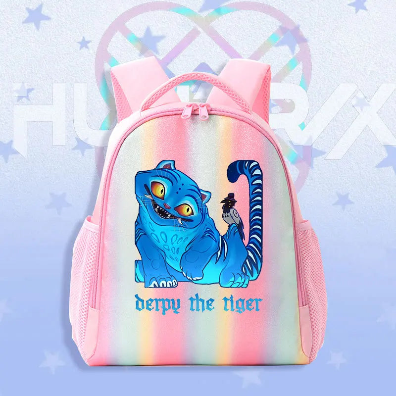 Schoolbag KPop Demon Hunters Children's Backpack Rainbow for K-POP HUNTR/X Rumi Mira Zoey Backpack Gifts Bag Shoulders Bag