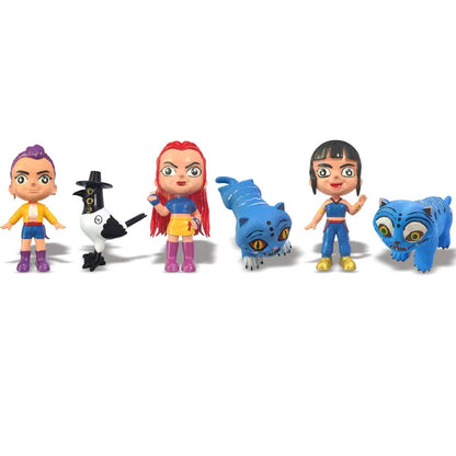 Anime Kpop Demon Hunters Figure Model Toy Cartoon Gaming Peripherals Desk Decoration Collection Figures Model Toy for Kid Gift