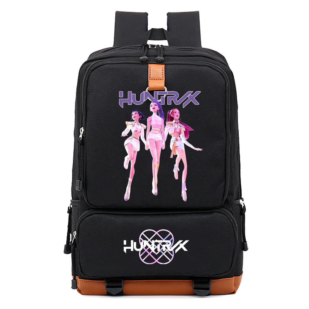 Kpop Demon Hunter Saja Boy Schoolbag Backpack Laptop Teens Student Book Bag Gift