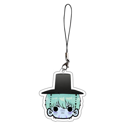 Anime KPop Demon Hunters Tiger Acrylic phone charm Pendant Keyring Jewelry Backpack Decorations Halloween Carnival Props Gifts