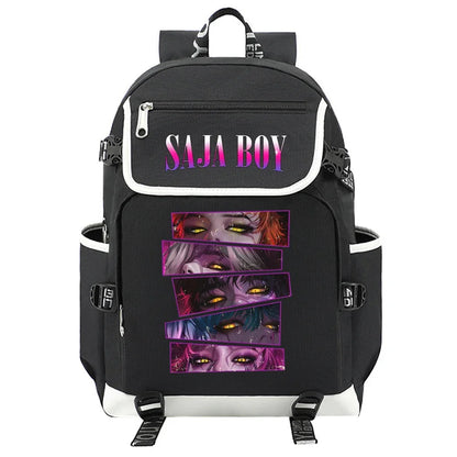 Anime Kpop Demon Hunter Saja Boy Backpack Laptop Backpack Teens Schoolbag Boys Girls Student Book Bag Gift