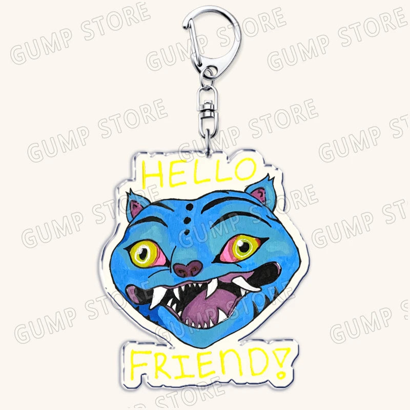 Hot Kpop Demon Hunters Huntrix Saja Boys Keychains for Accessories Jewelry Rumi Zoey Jinu Mira Sold My Soul Keyrings Fans Gifts
