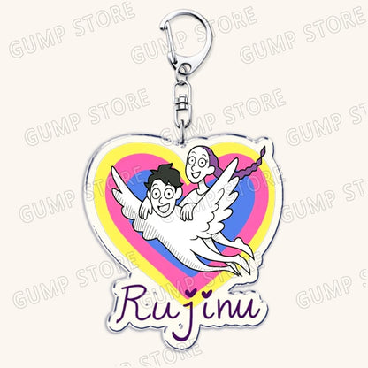 Hot Kpop Demon Hunters Huntrix Saja Boys Keychains for Accessories Jewelry Rumi Zoey Jinu Mira Sold My Soul Keyrings Fans Gifts
