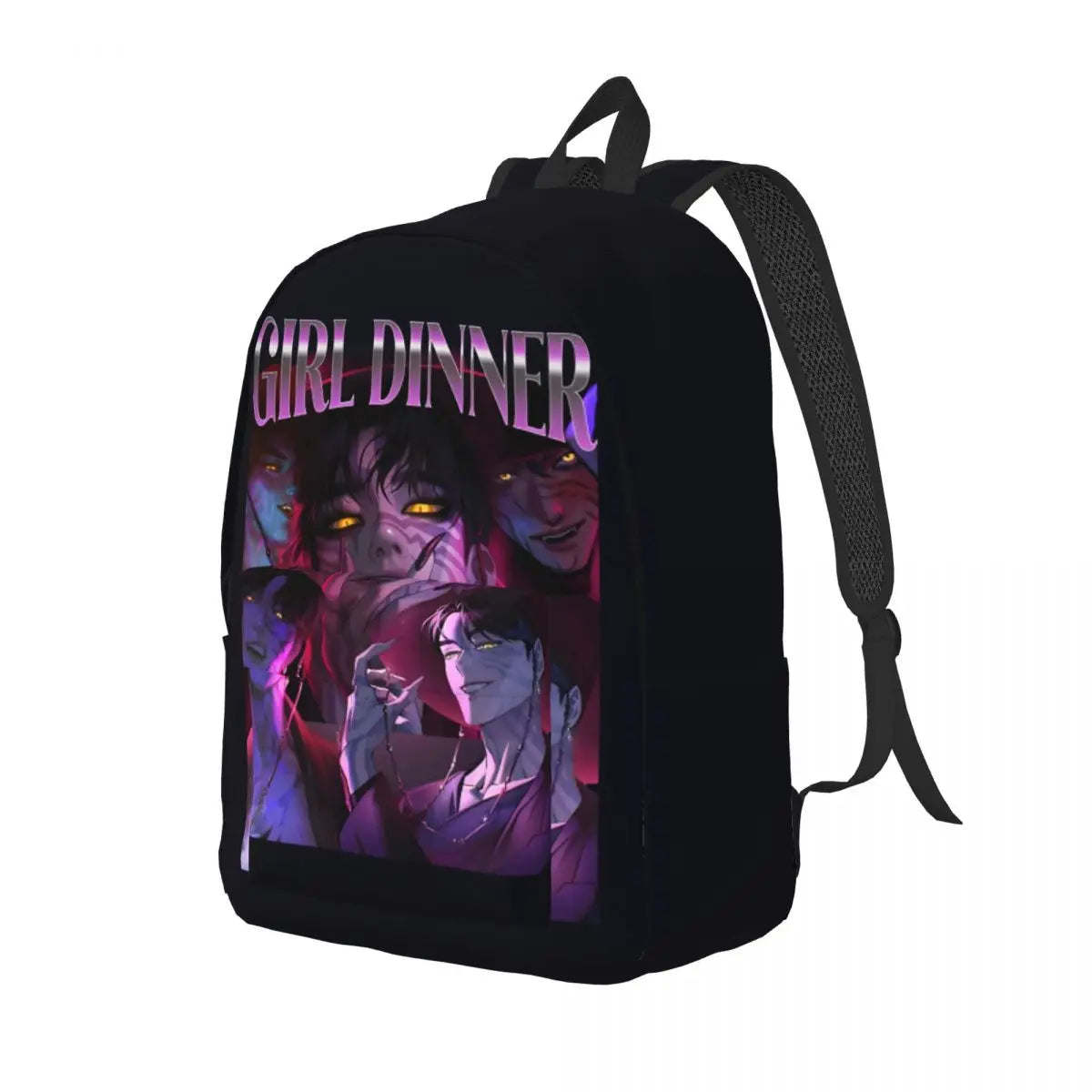 Kpop Demon Hunters Huntrix Backpack for Men Women Teenage Student Hiking Travel Daypack 2025 Movie Laptop Canvas Bags Outdoor