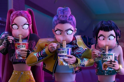 New K-Pop Girls Group Demon Hunters Art Fans Artwork Music Movie Anime Kpop Poster Canvas Painting Wall Pictures Fans Home Decor