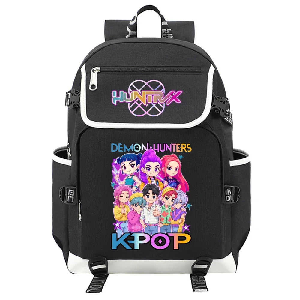 Anime Kpop Demon Hunter Saja Boy Backpack Laptop Backpack Teens Schoolbag Boys Girls Student Book Bag Gift