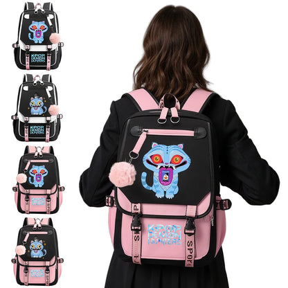 School Backpack for Students KPop Demon Hunters Daily Bagpack 2025 Hot Movie Print Backpacks for Girl Outdoor Sport School Bag