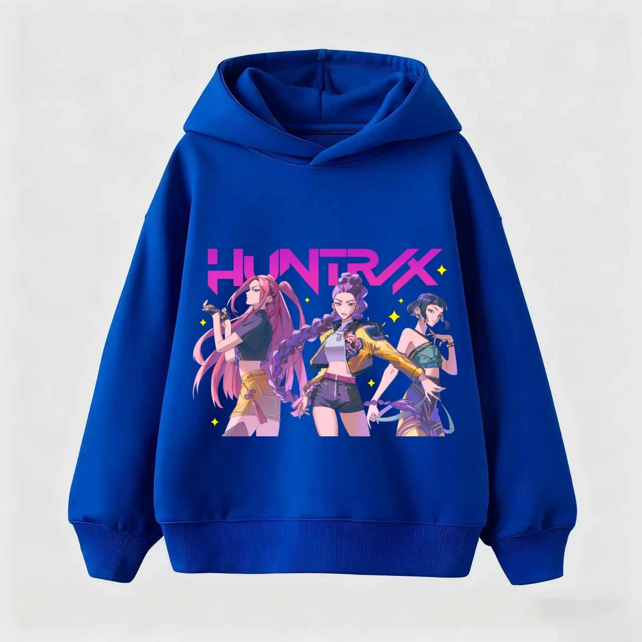 Movie New Kids K-Pop Demon Hunters Hooded Tops Toddler Girl Clothes KPop Demon Hunters Hoodie Girls Fashion Casual Sweatshirt