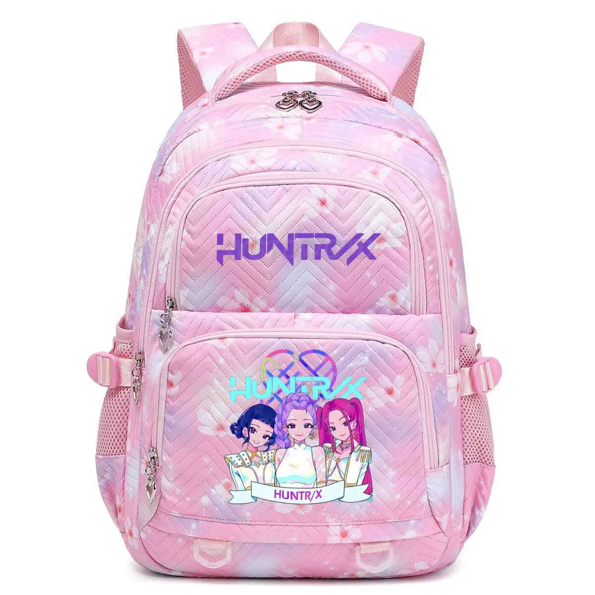 Kpop Demon Hunters Backpack Cartoon Rumi Mira Zoey HUNTR/X Saja Boys Print Schoolbag Large Capacity Student School Bas for Girls