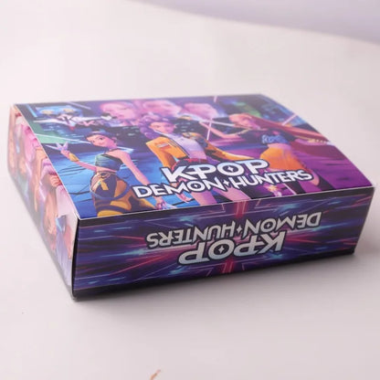 KPOP Demon Hunters Doll Fun Toy Kawaii Anime Doll Keychain Decorative Pendant Demon Girl Group Figure Model Toys Gift