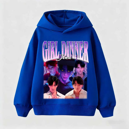 Toddler Girl Clothes KPop Demon Hunters Hoodie Girls Fashion Casual Sweatshirt Movie New Kids K-Pop Demon Hunters Hooded Tops