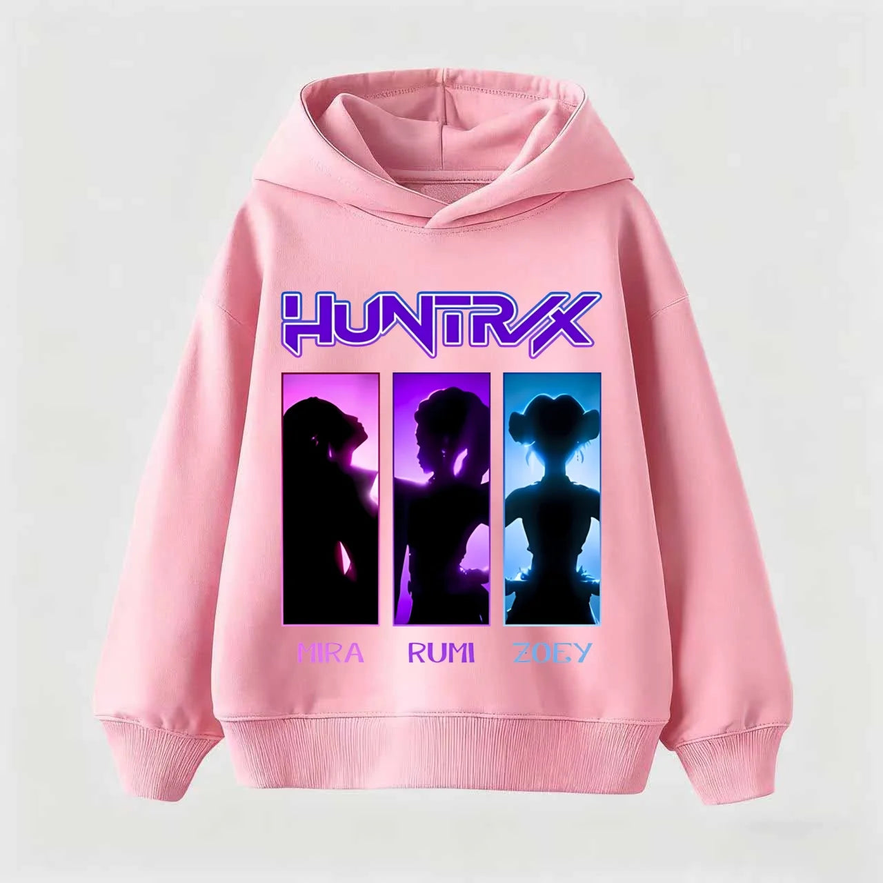 K-pop Demon Hunters Hoodies Boys Girls Long Sleeve Outerwear Saja Boys Print Hooded Coat for Children Fashion Pullover Kids Tops
