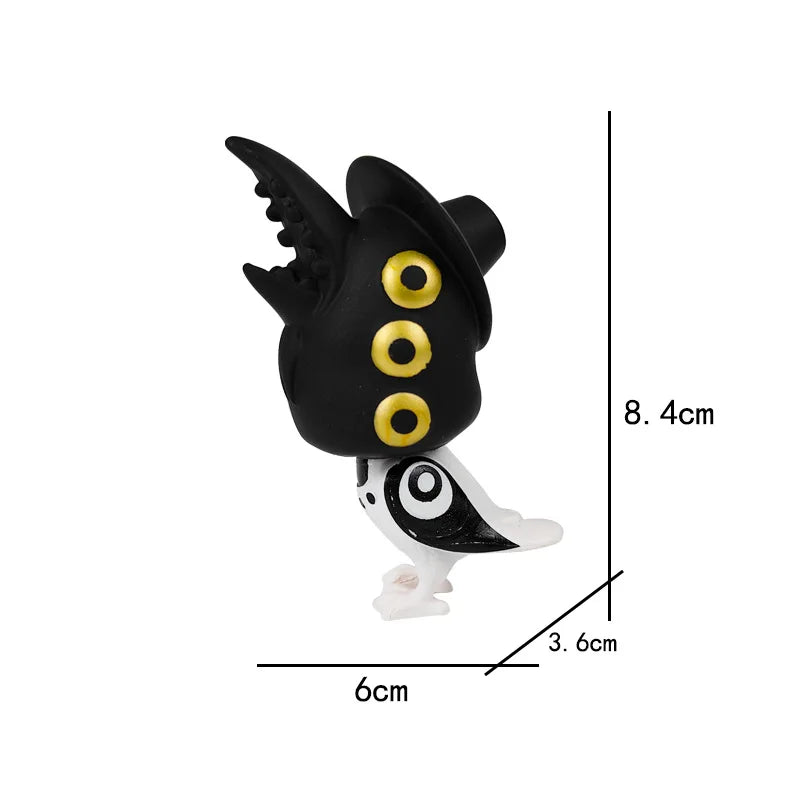 10pcs Kpop Demon Hunters Figure Pvc Model Anime Figurine Collection Statue Desk Decoration Dolls Children Toys Halloween Gifts