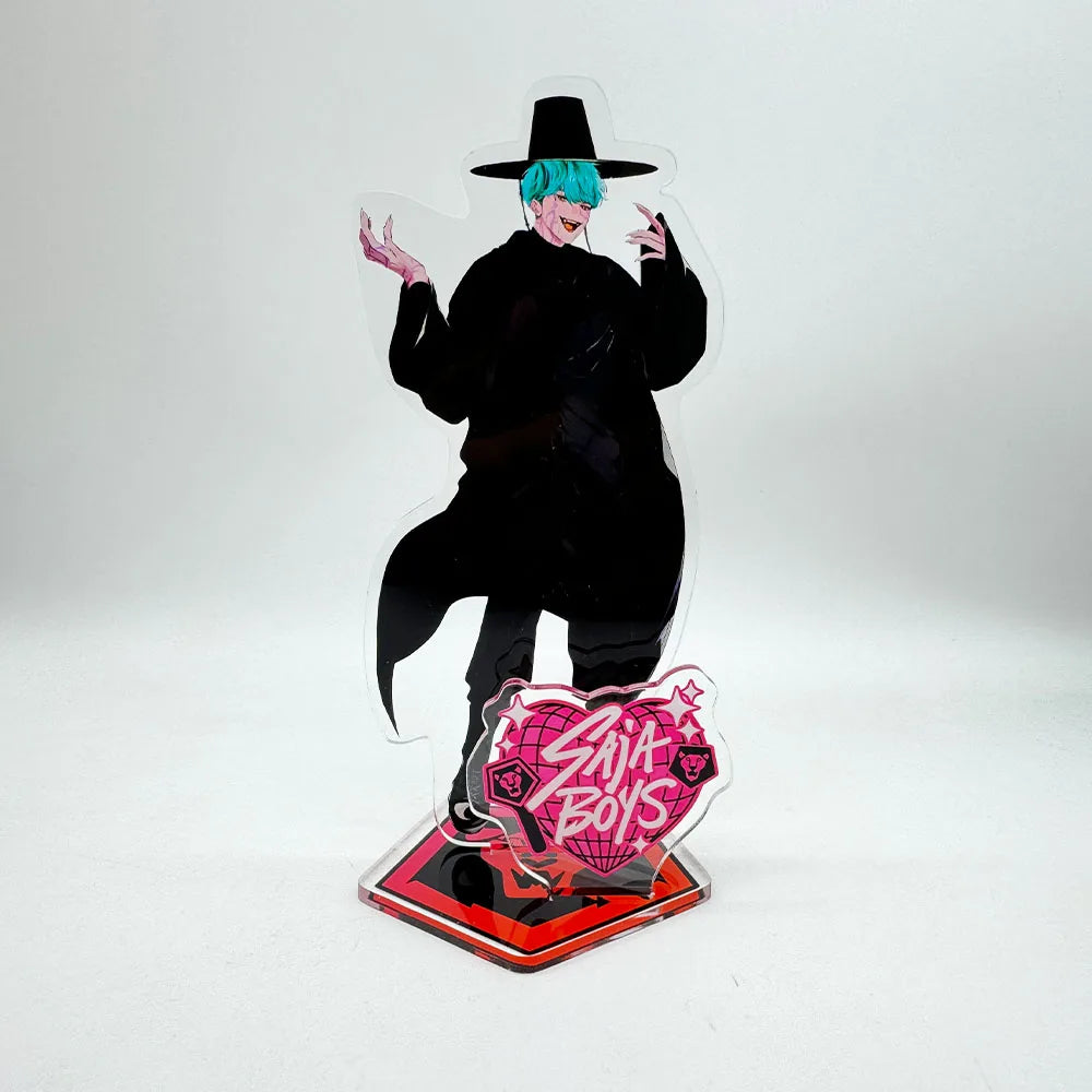 K-Pop Demon Hunters Superstar Rumi Mira Zoe Acrylic KeyChain Standing Plates Backpack Decoration Pendant Ornament Accessories