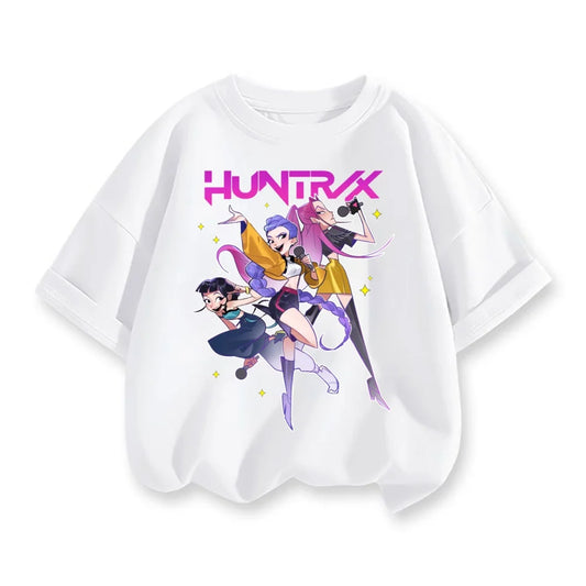 Derpy Tiger Kpop Demon Hunters Shirt for Kids Baby Girl Men Women T Shirt Cute Tiger Cartoon Clothes 2025 Hot Movie Print Soft
