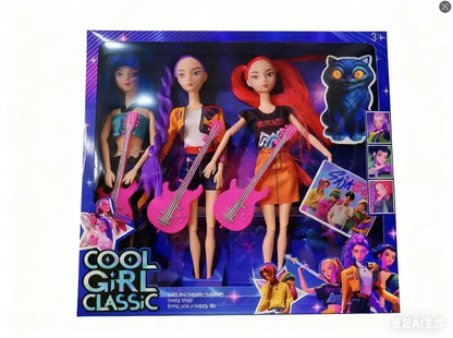 2025 HOT K-POP Hunters Action Figure Toy Demon Slayer – Rumi/Mira/Zoey Character Vinyl Doll Christmas Gifts