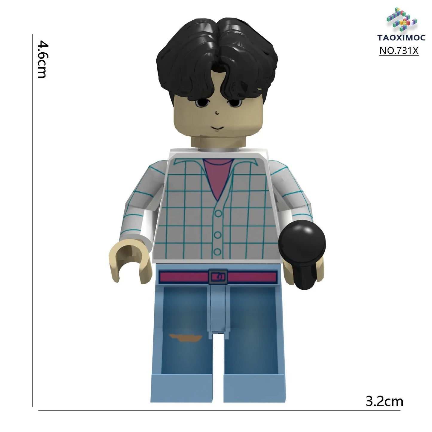 New product: KPop Demon Hunters Building Blocks, Rumi Assembly Model Doll, Building Blocks Toy