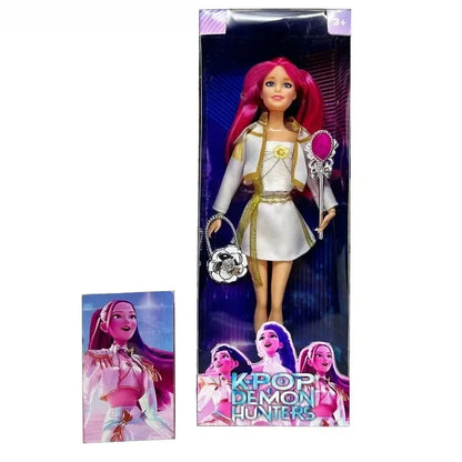 2025 NEW With# Delicate Texture Anime* 30CM K-Pop Demon' Hunters&Doll Vinyl Toy.Rumi Mira Zoey; Birthday Surprise Gift For Girls