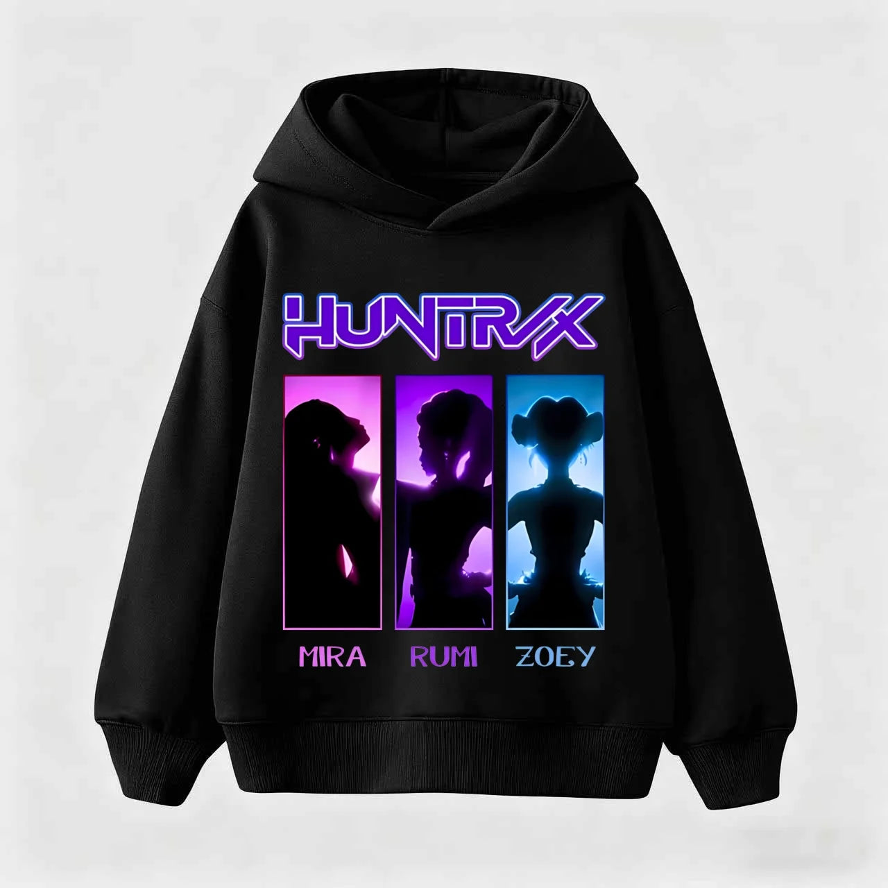 K-pop Demon Hunters Hoodies Boys Girls Long Sleeve Outerwear Saja Boys Print Hooded Coat for Children Fashion Pullover Kids Tops