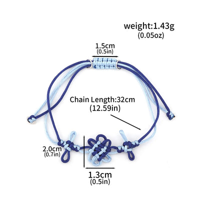 K-Pop Demon Hunters Bracelet Idol Squad Cord Bracelet Witch Slayer Adjustable Lucky Knot Talisman For Protection & Strength