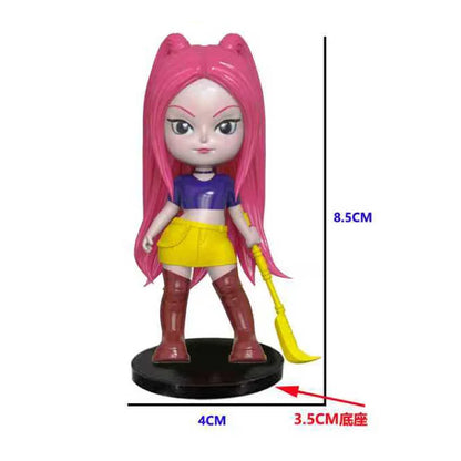 Kpop Demon Hunters Figure K Pop Demon Hunters Figures Huntrix Figures Toy Derpys Tiger Rumi Mira Zoey Sussy Figurine Ornament