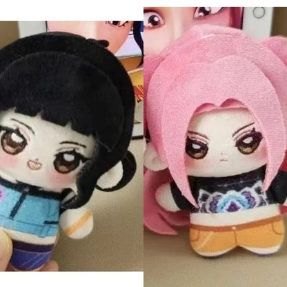 Anime Kpop Demons Hunters Plush Cute Purple Tiger Black Hat Magpie With 3 Eyes Monster Hunt Girl Group Stuffed For Fans Gifts