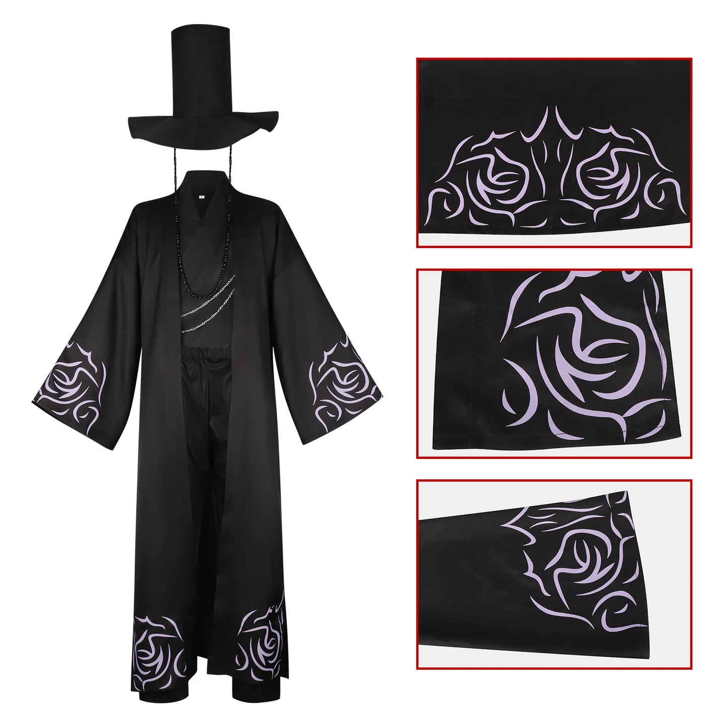 Saja boys Cosplay KPop Devil Hunter costumes, Korean anime uniform costumes, men's costumes for Halloween