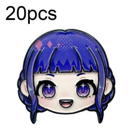 Enamel Pins KPop Demon Hunters Character Brooches Pins Lapel Pins Badge Clothing Accessories Fashion Jewelry Friendsfunny Gifts