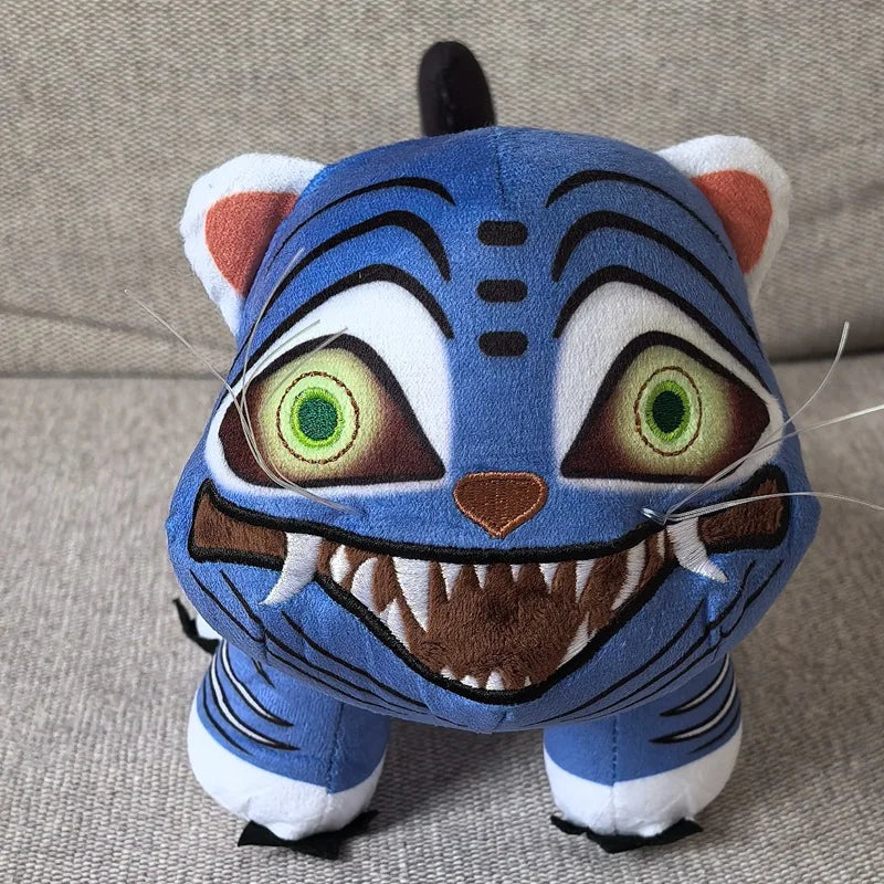 TreasuringU New Kpop Demon Plush Toys Game Hunters Tiger Stuffed Toy Doll Blue Tiger Animals Plushie Birthday Gifts