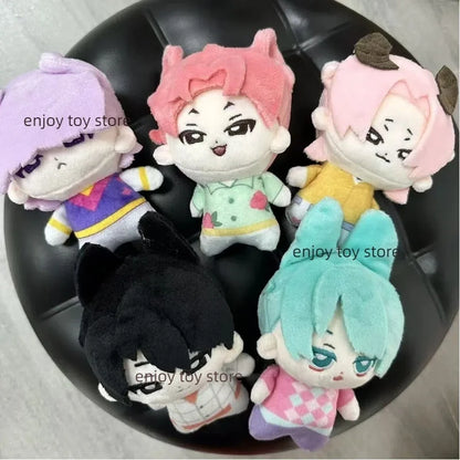 Anime Kpop Demons Hunters Plush Cute Purple Tiger Black Hat Magpie With 3 Eyes Monster Hunt Girl Group Stuffed For Fans Gifts