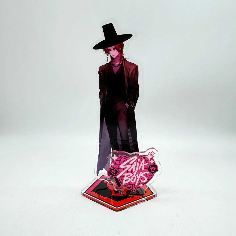 K-Pop Demon Hunters Superstar Rumi Mira Zoe Acrylic KeyChain Standing Plates Backpack Decoration Pendant Ornament Accessories