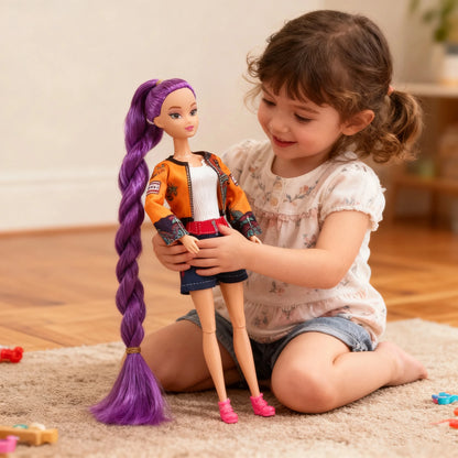 New Kpop Demon Hunters Anime Merchandise Rumi Mira Zoyi Character Figurine Birthday Gift Fan Club Gifts 11 Joints Are Movable