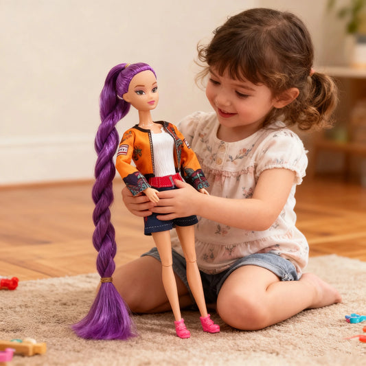 New Kpop Demon Hunters Anime Merchandise Rumi Mira Zoyi Character Figurine Birthday Gift Fan Club Gifts 11 Joints Are Movable