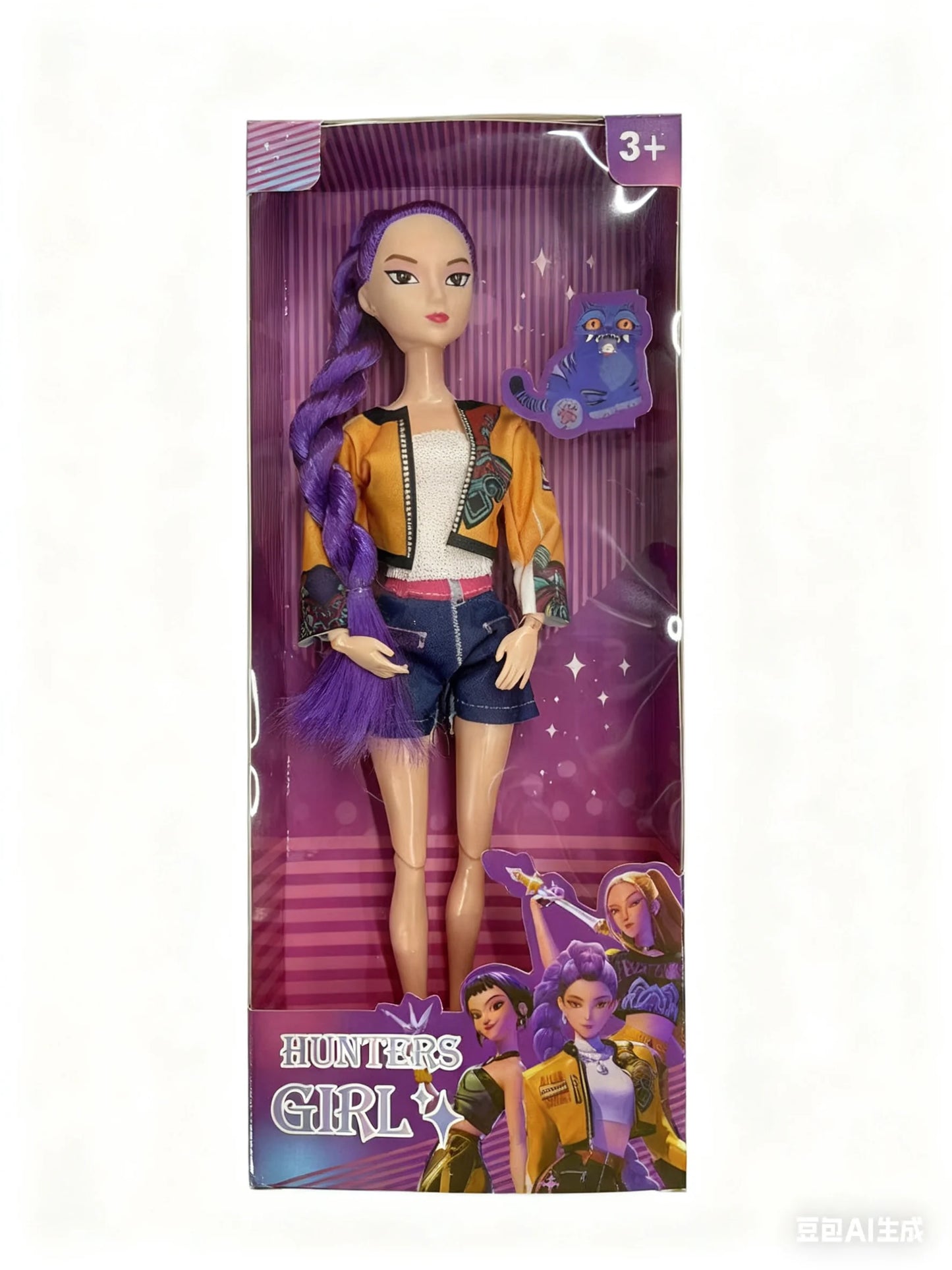 2025 HOT K-POP Hunters Action Figure Toy Demon Slayer – Rumi/Mira/Zoey Character Vinyl Doll Christmas Gifts