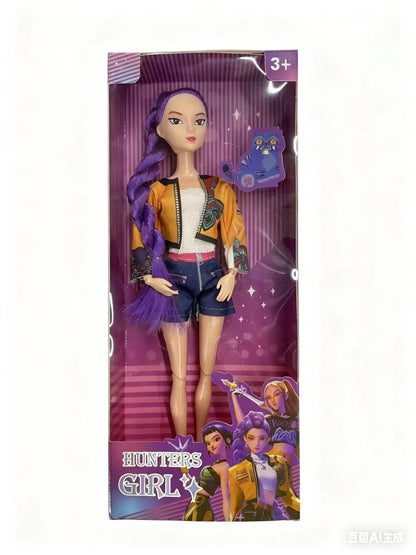 2025 HOT K-POP Hunters Action Figure Toy Demon Slayer – Rumi/Mira/Zoey Character Vinyl Doll Christmas Gifts