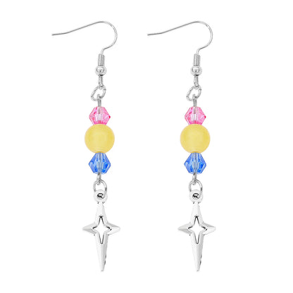 K-Pop Demon Hunters Jewelry,Mira Earrings,Brincos Mira-K-pop Caçadores De Demô nios-Cosplay,Kpop Gemstone Collar,Hunter Fan Gift