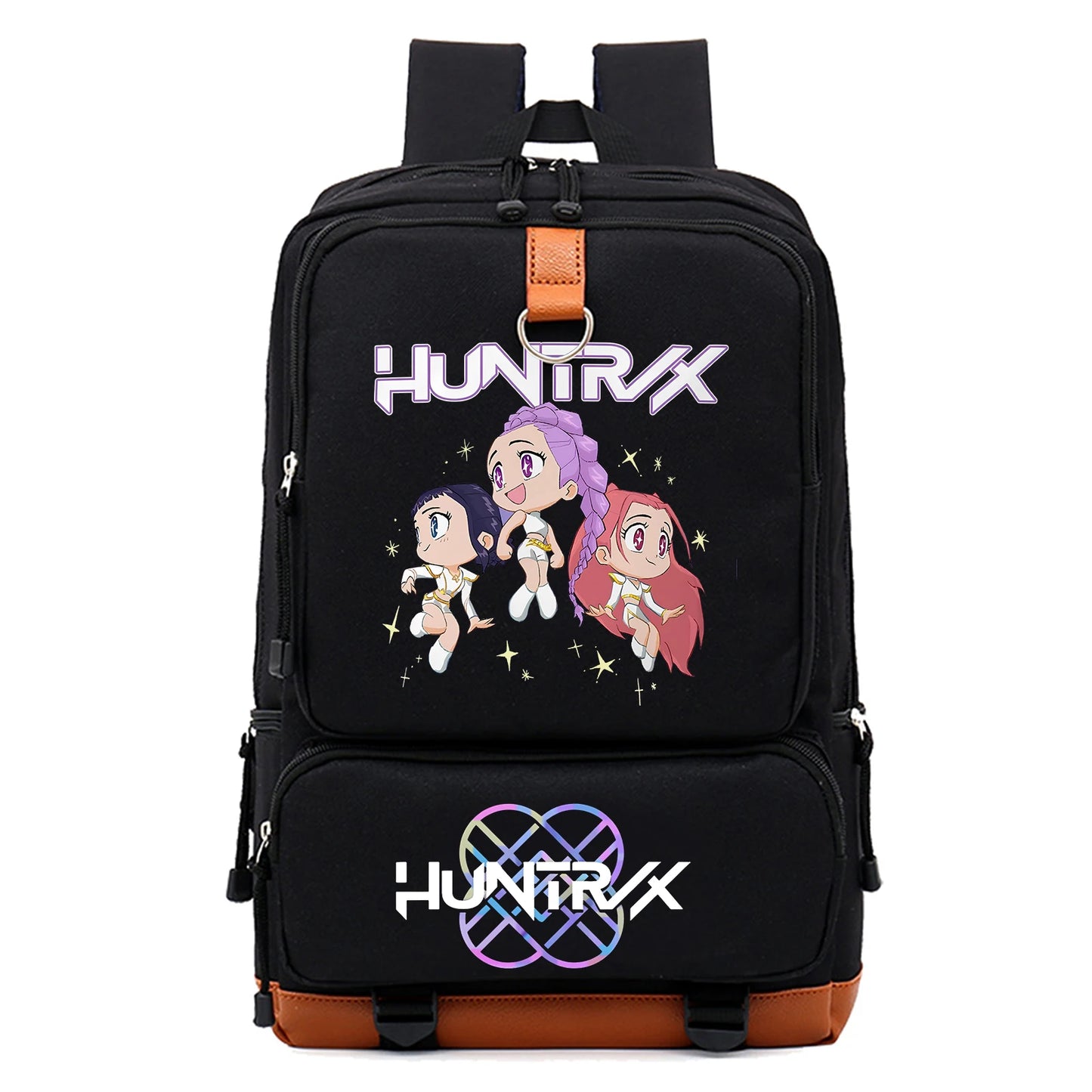 Kpop Demon Hunters Tiger Backpack Children School Bags Men Women Daypack Large Capacity Backpack